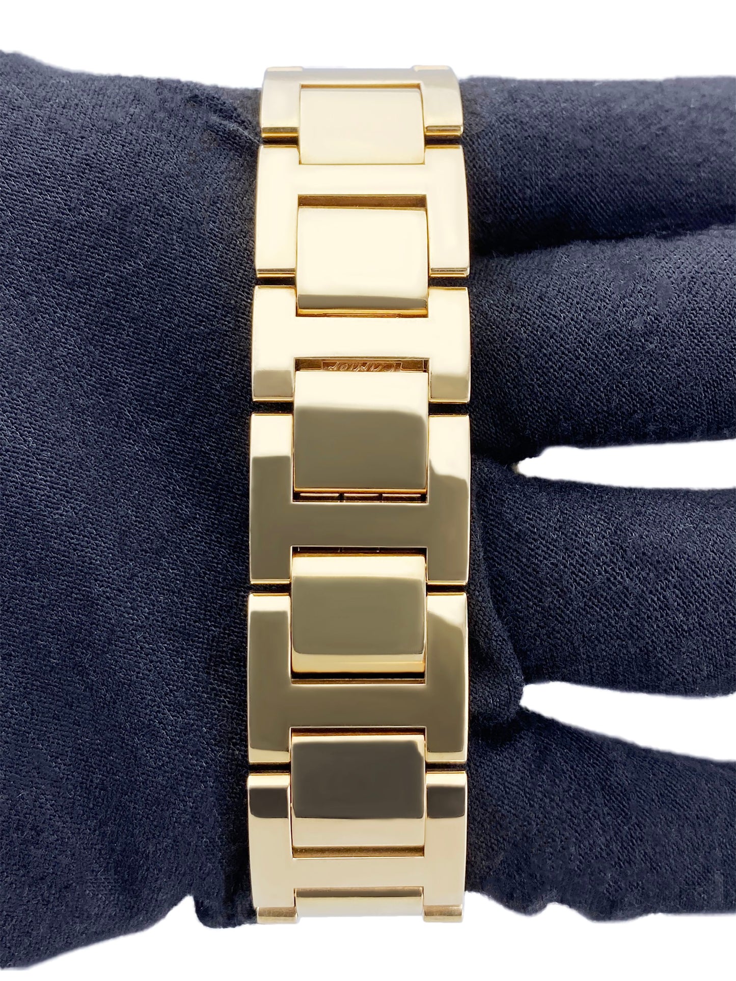 Cartier Ballon Bleu WE9004Z3 Diamond Bezel 18K Yellow Gold Ladies Watch Box Papers