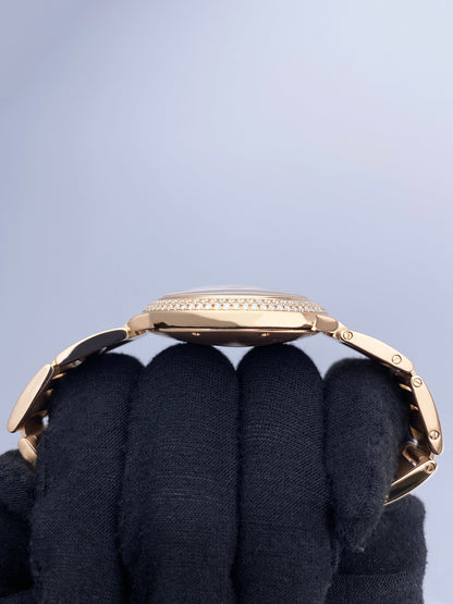Cartier Ballon Bleu WE9005Z3 Diamond Rose Gold Ladies Watch Box Papers - Watches