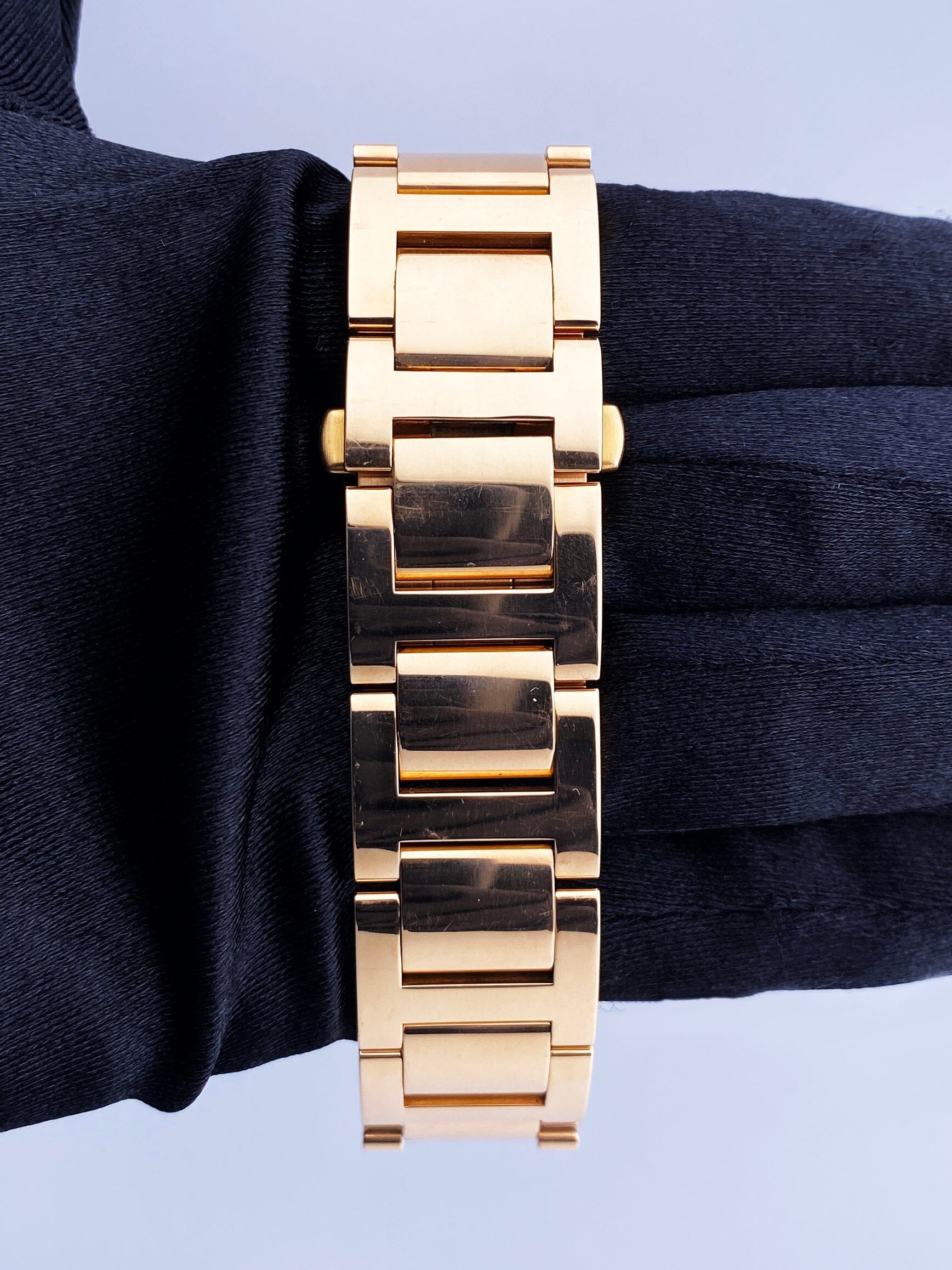Cartier Ballon Bleu WGBB0016 18K Rose Gold Mens Watch Box Papers - Virtual