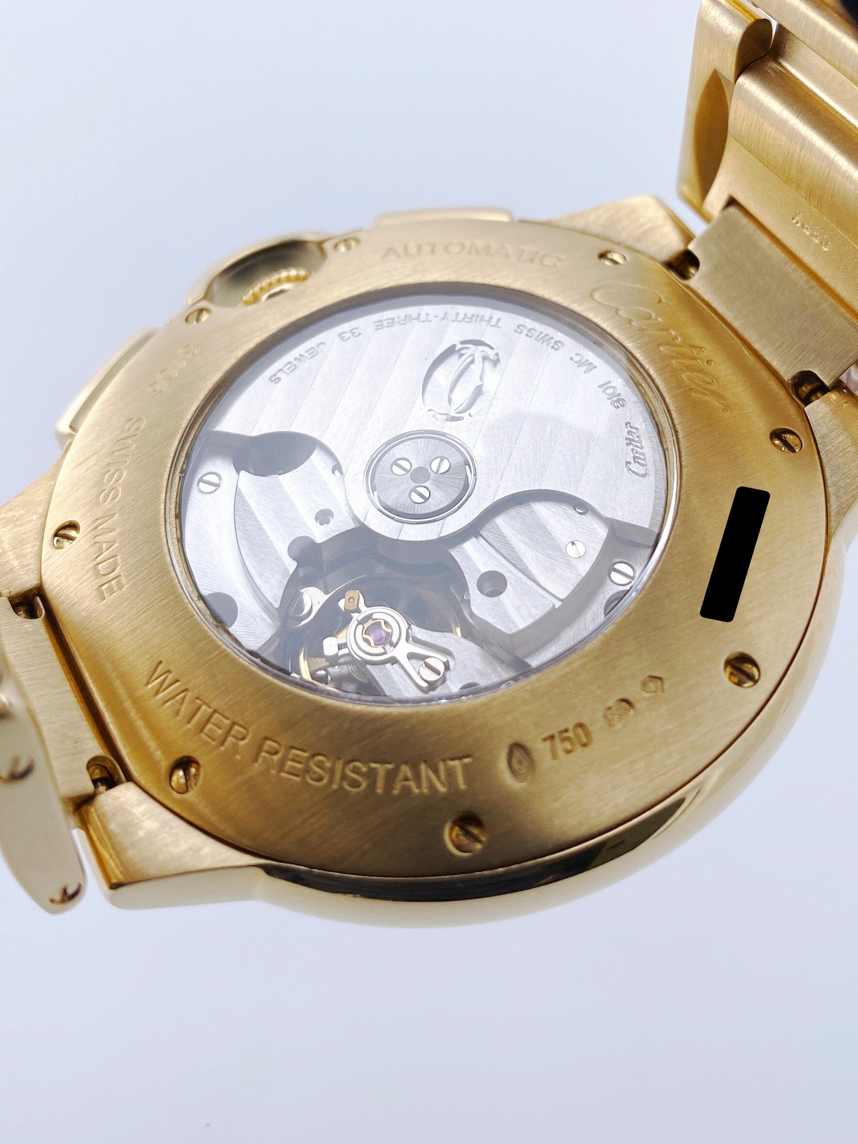 Cartier Ballon Bleu XL W6920008 18K Yellow Gold Watch Box Papers