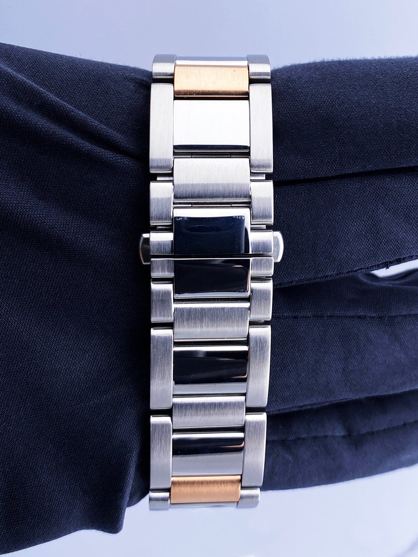 Cartier Calibre Large W7100042 Two Tone Rose Gold Mens Watch - Watches