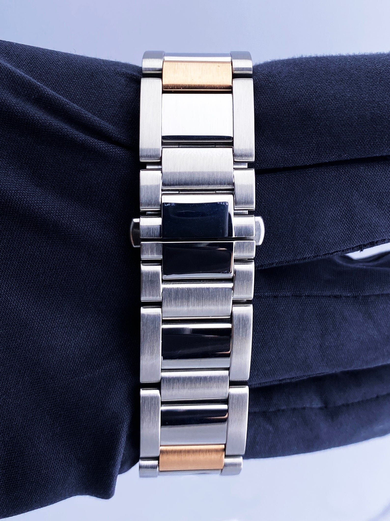 Cartier Calibre Large W7100042 Two Tone Rose Gold Mens Watch - Watches
