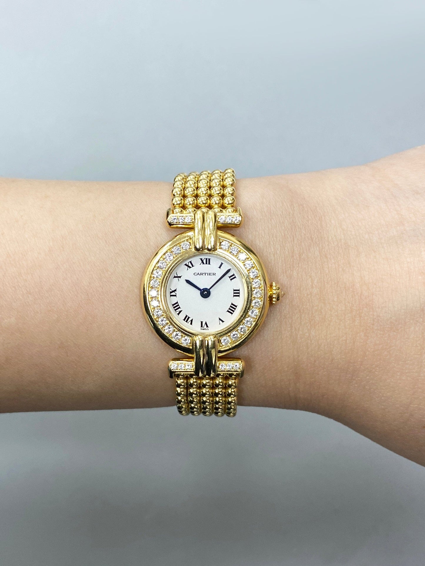Cartier COLISÉE WB1017A8 Diamond Ladies Watch Box Papers - Watches
