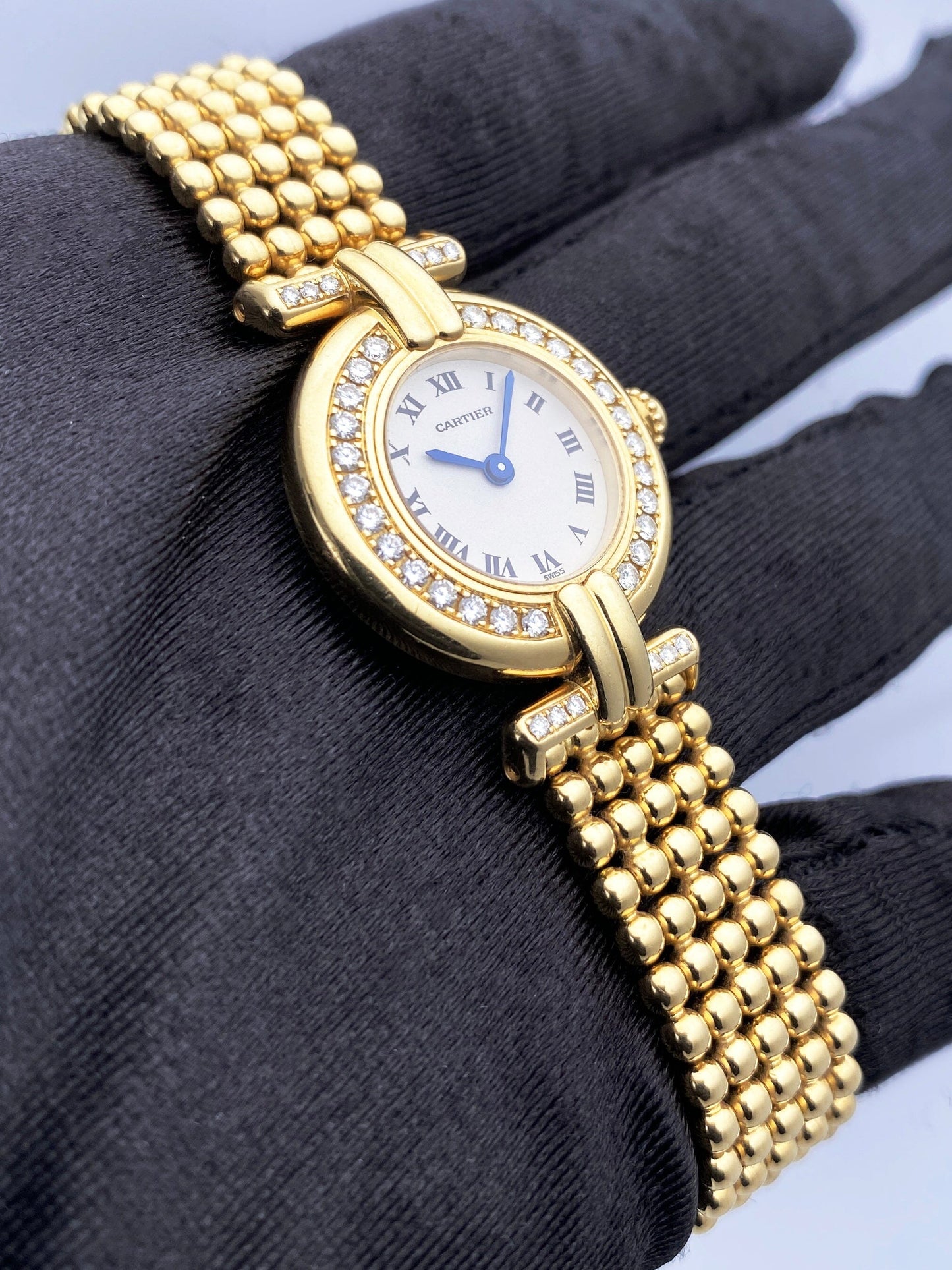 Cartier COLISÉE WB1017A8 Diamond Ladies Watch Box Papers - Watches