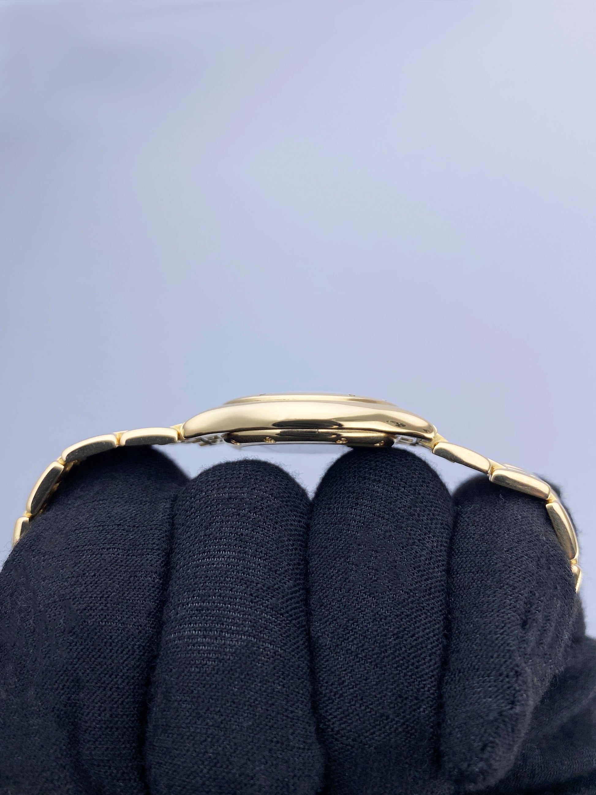Cartier Cougar Figaro W25012B9 18k Yellow Gold Ladies Watch - Watches