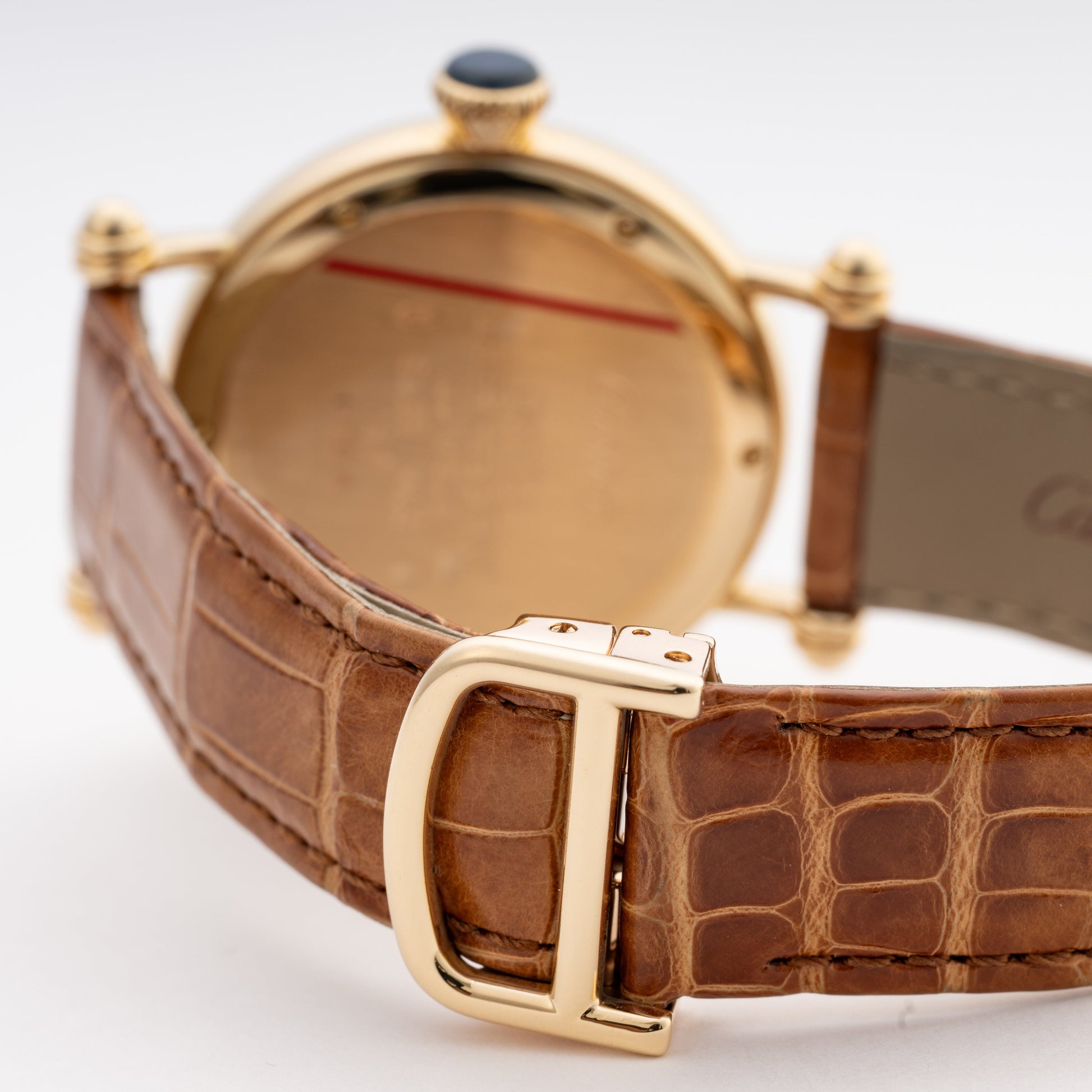 Cartier Diabolo Large W1507651 18K Yellow Gold Ladies Watch - Watches