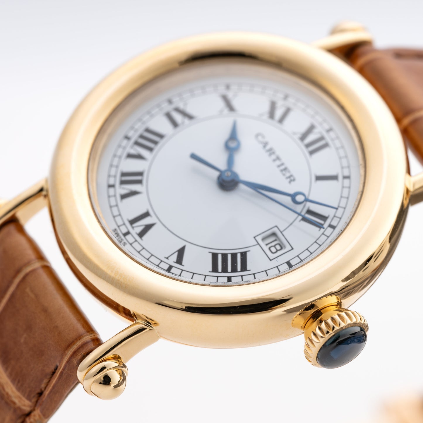 Cartier Diabolo Large W1507651 18K Yellow Gold Ladies Watch - Watches