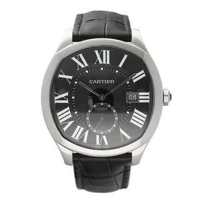 Cartier Drive De Cartier WSNM0009 Black Dial Mens Watch Box Papers