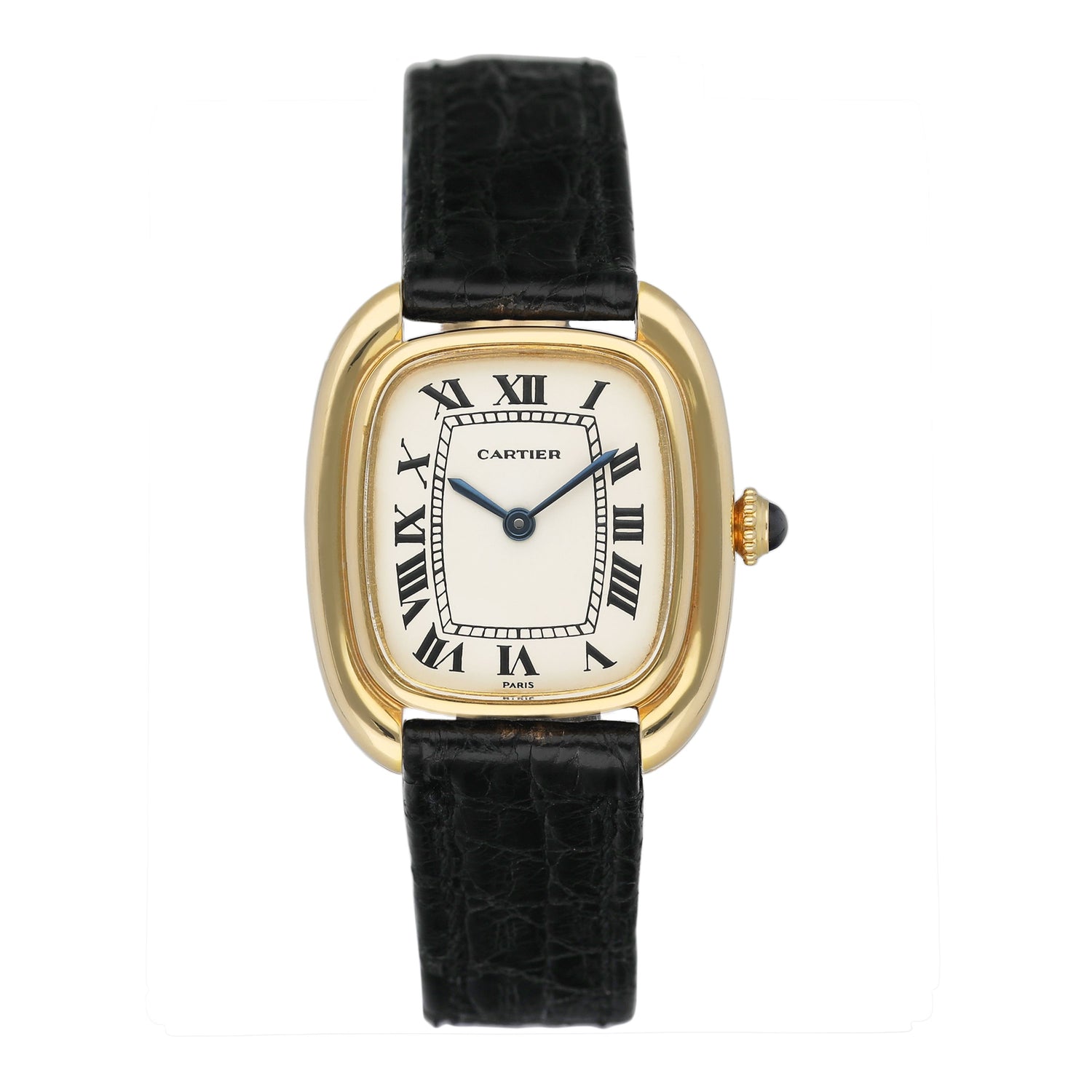 Cartier Gondole Off-White Dial 18k Yellow Gold Ladies Watch - Watches