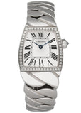 Cartier La Dona 2905 18K White Gold Diamonds Ladies Watch Box Papers