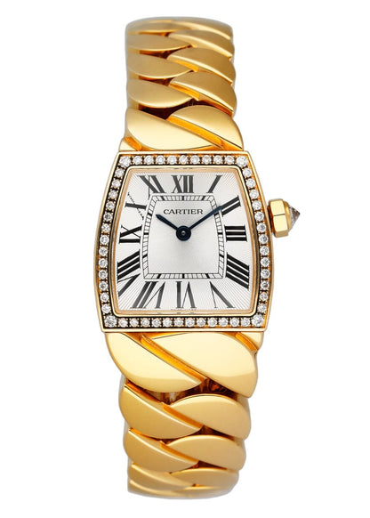 Cartier La Dona WE60040H 18K Yellow Gold Diamonds Ladies Watch Box Papers - Virtual