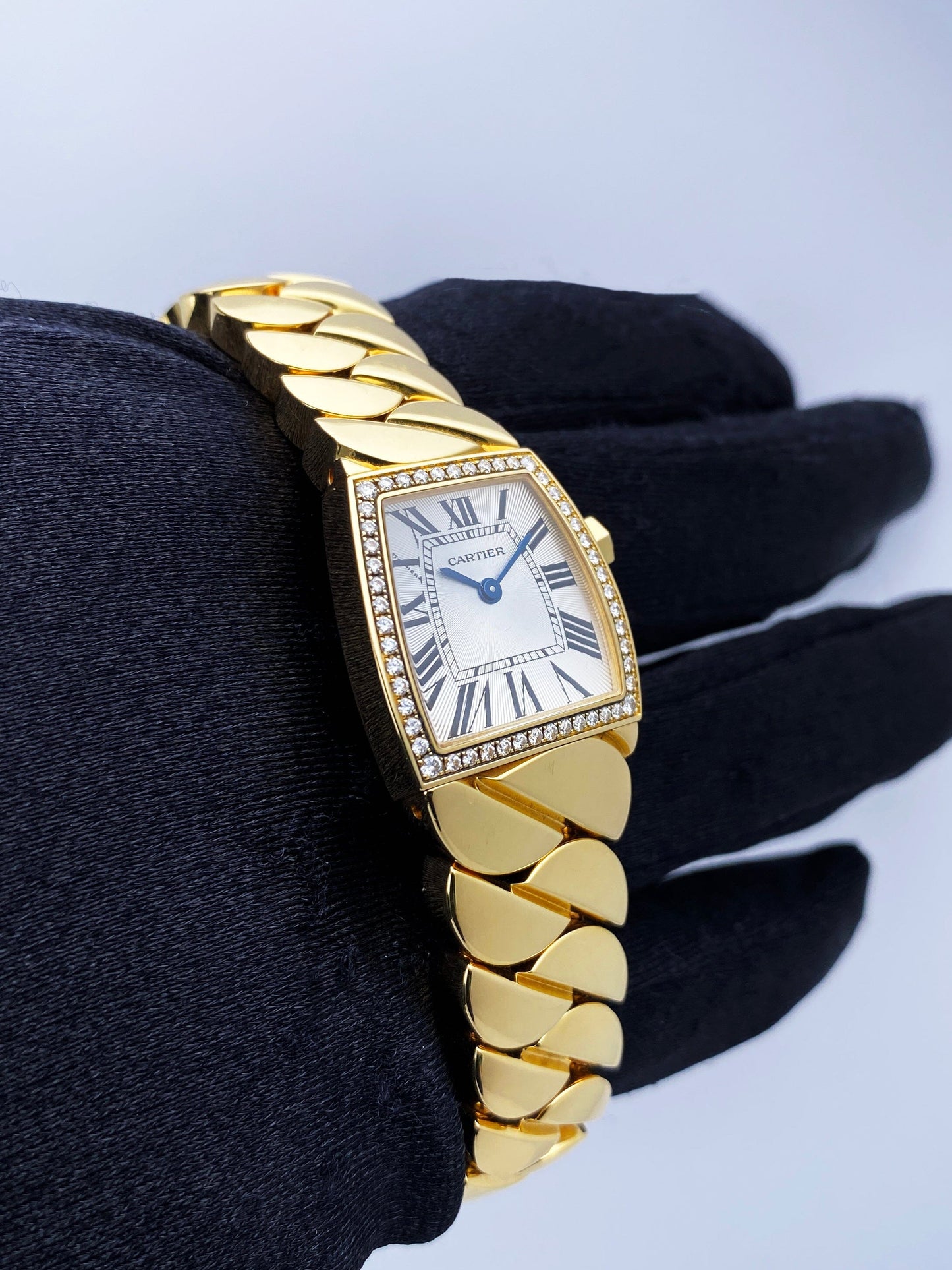 Cartier La Dona WE60040H 18K Yellow Gold Diamonds Ladies Watch Box Papers - Virtual