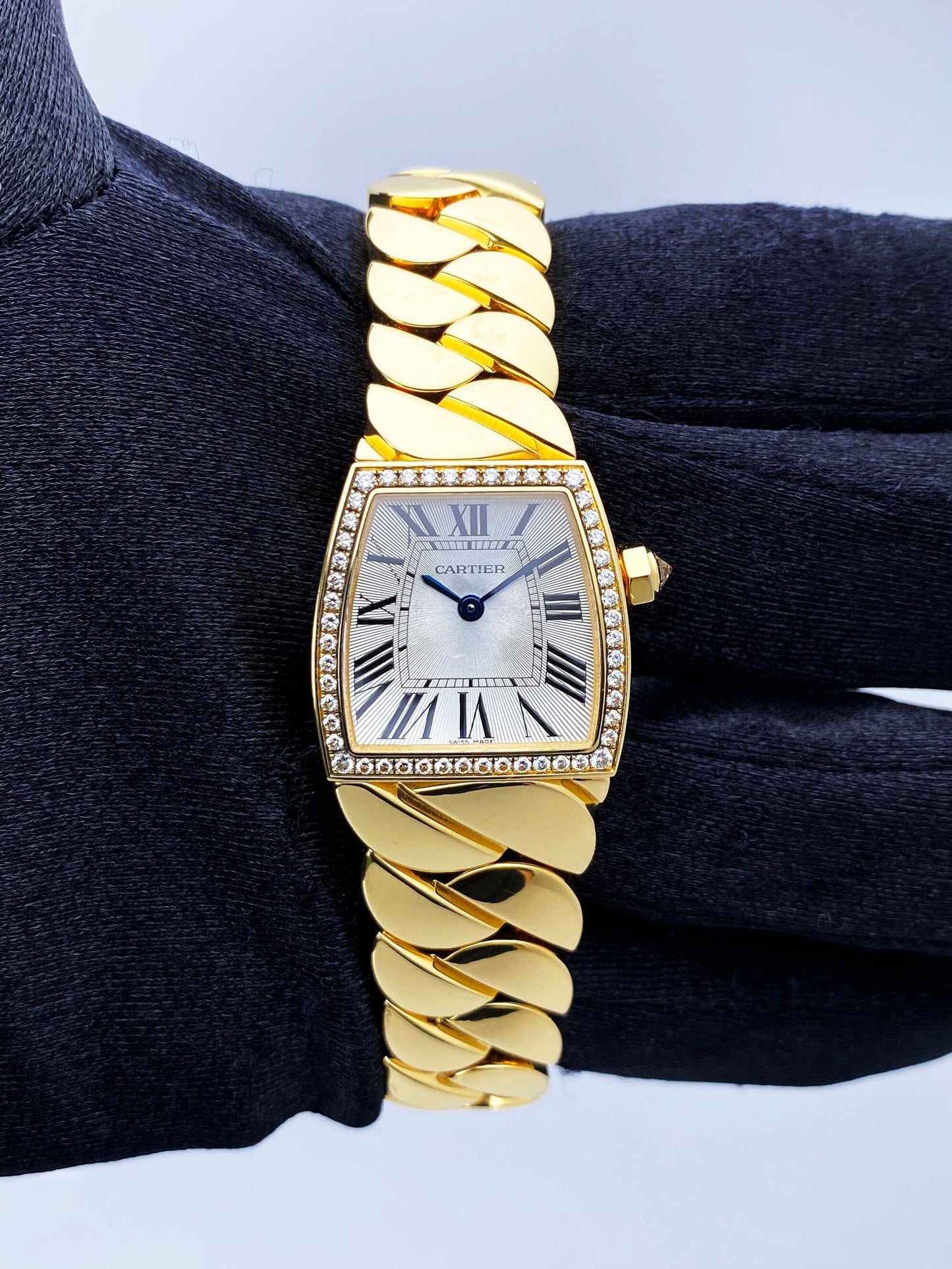 Cartier La Dona WE60040H 18K Yellow Gold Diamonds Ladies Watch Box Papers - Virtual