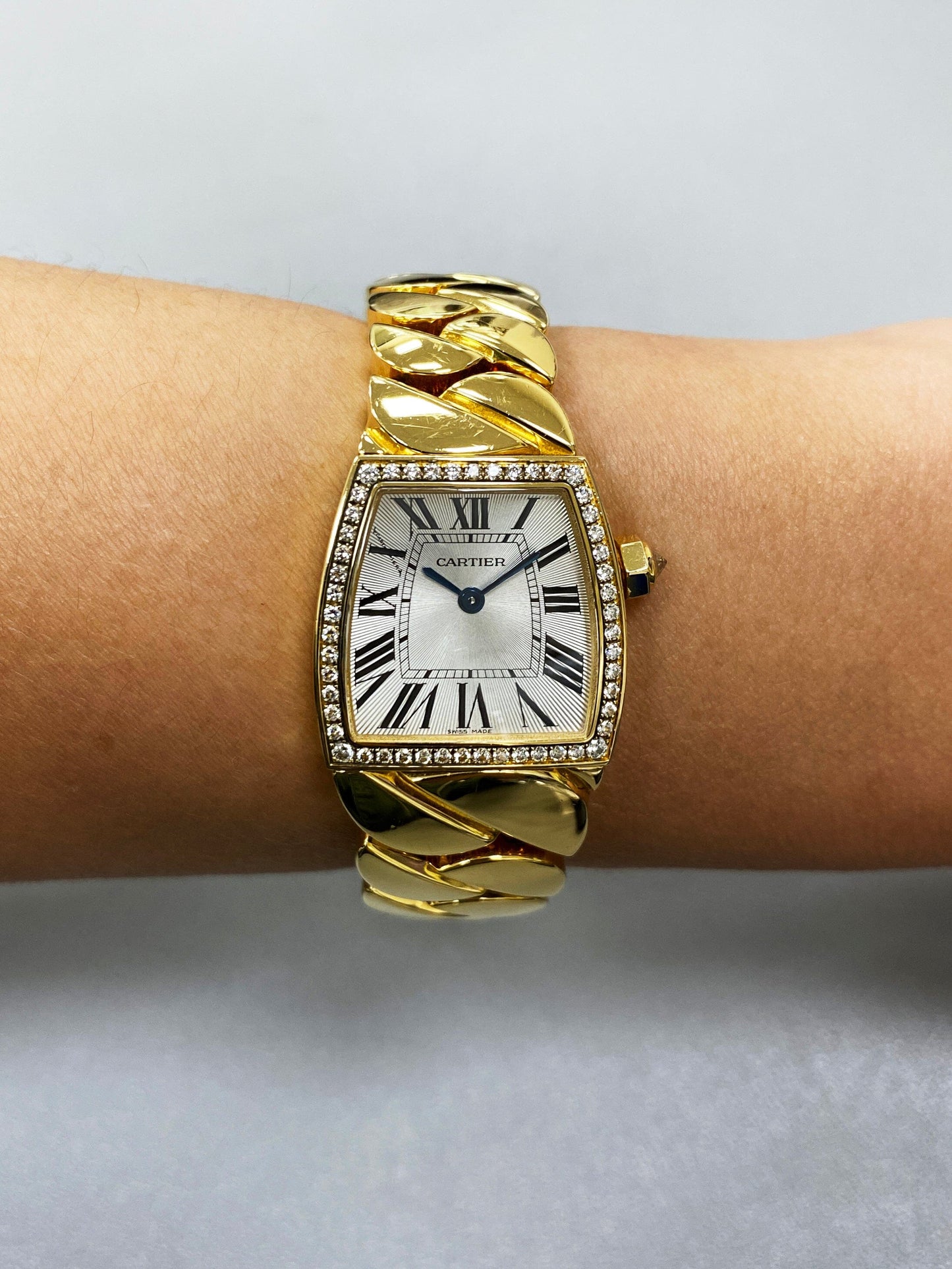 Cartier La Dona WE60040H 18K Yellow Gold Diamonds Ladies Watch Box Papers - Virtual