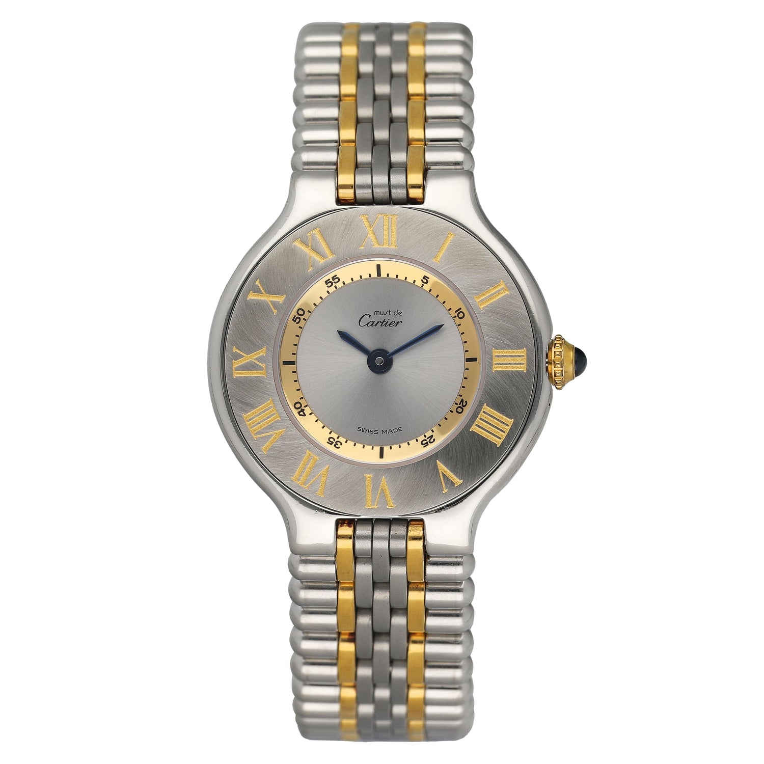 Cartier Must 21 W10073F4 Silver Dial Ladies Watch - Watches