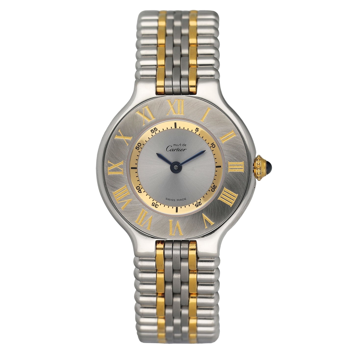 Cartier Must 21 W10073F4 Silver Dial Ladies Watch - Watches