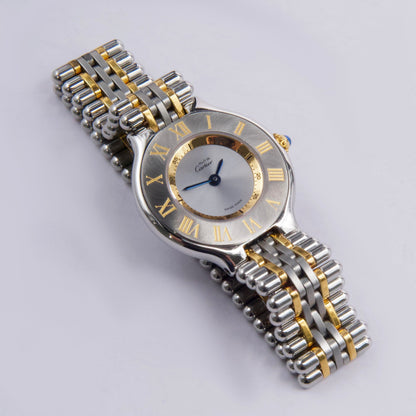 Cartier Must 21 W10073F4 Silver Dial Ladies Watch - Watches