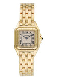 Cartier Panthere 1070 Yellow Gold Ladies Watch Box Papers - Wristwatch