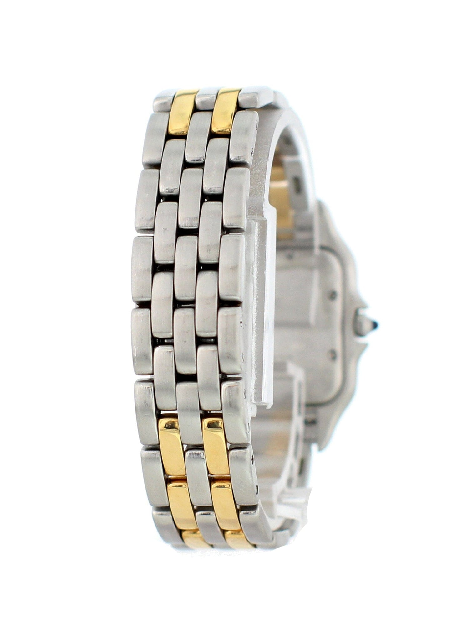 Cartier Panthere 1120 Midsize Two Tone 18k Yellow Gold Watch - Wristwatch