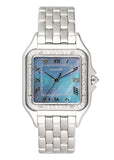 Cartier Panthere 1650 MOP White Gold Ladies Watch Box Papers - Watches