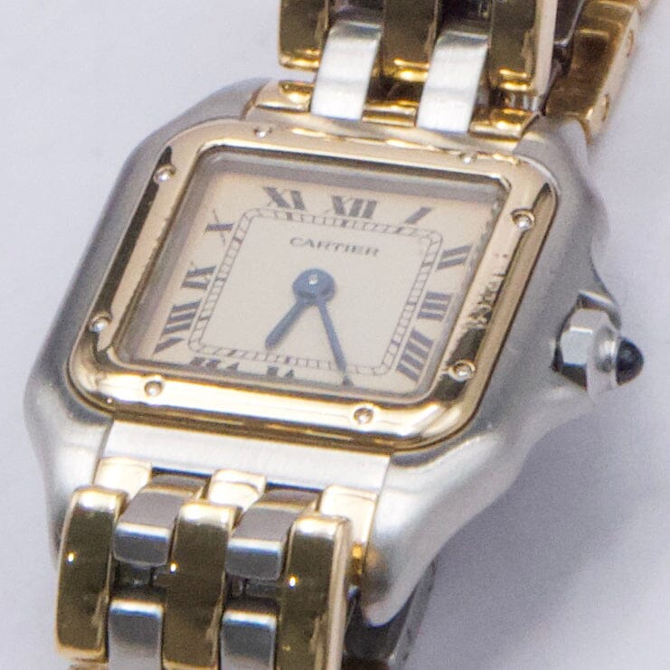 Cartier Panthere 166921 Three Rows Ladies Watch Box Papers - Watches