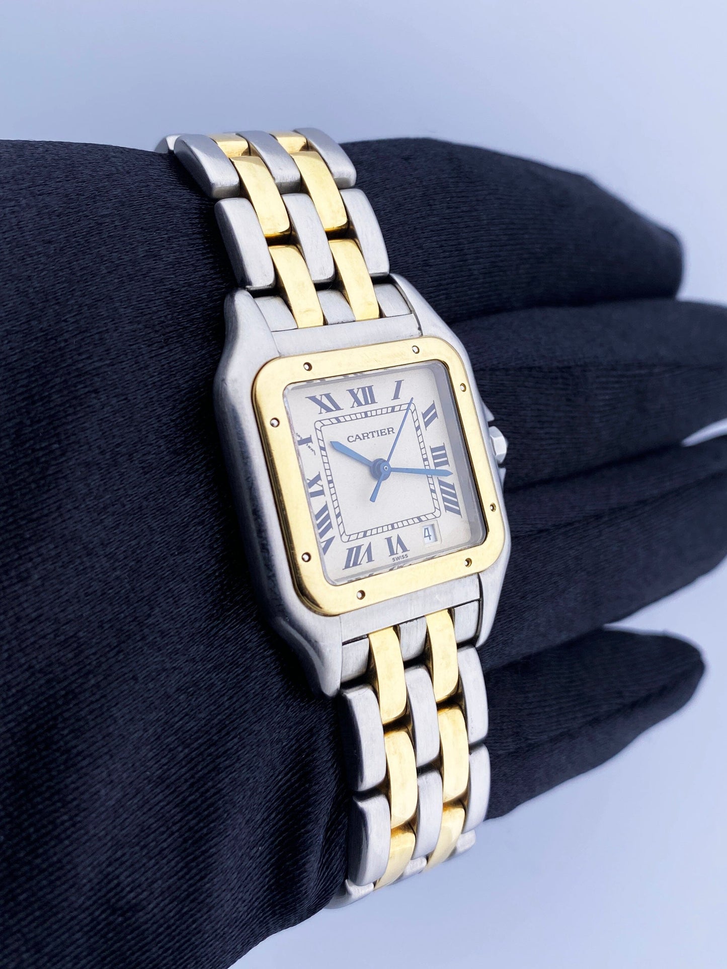 Cartier Panthere 83083242 Two Row Midsize Ladies Watch - Virtual