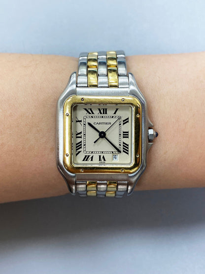 Cartier Panthere 83083242 Two Row Midsize Ladies Watch - Virtual