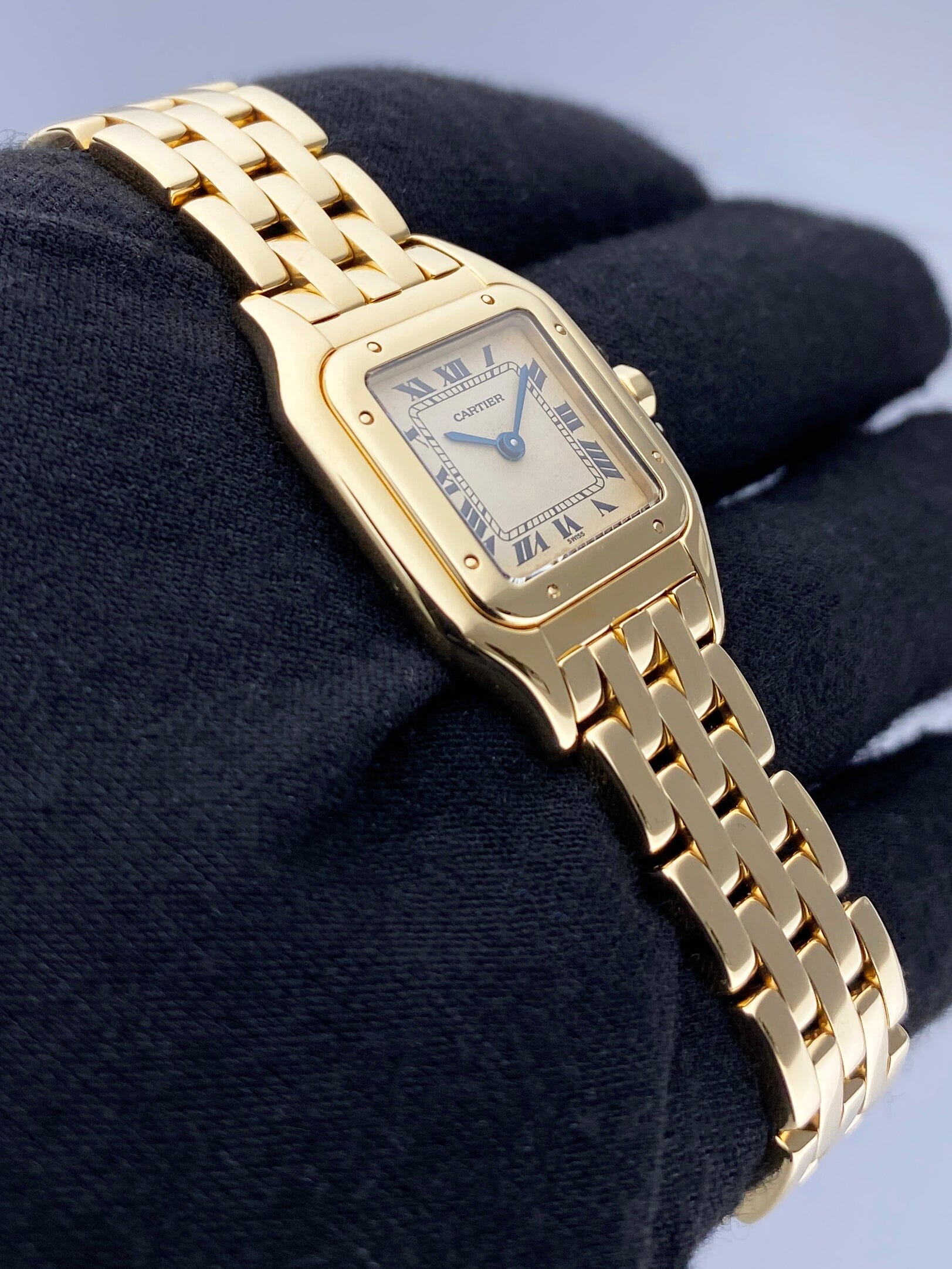 満点の Yellow 18K Panthere Cartier Gold Watch Ladies アクセサリー