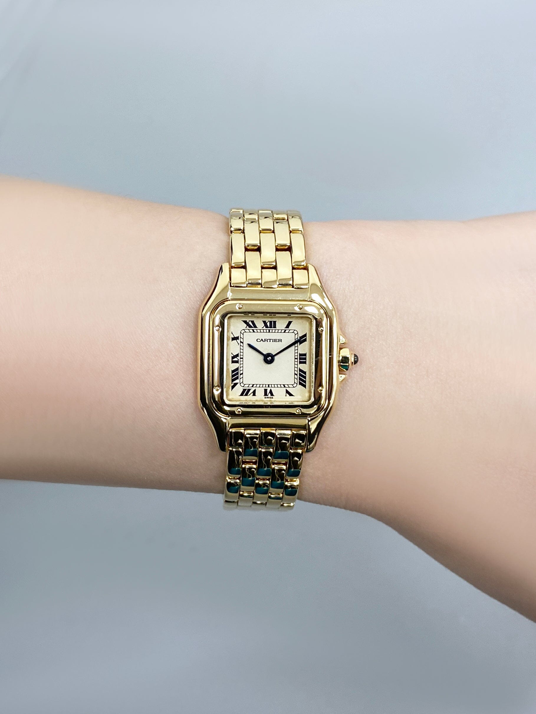 Cartier Panthere 18K Yellow Gold Ladies Watch