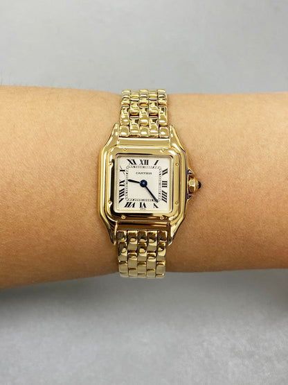 Cartier Panthere 18K Yellow Gold Ladies Watch - Virtual