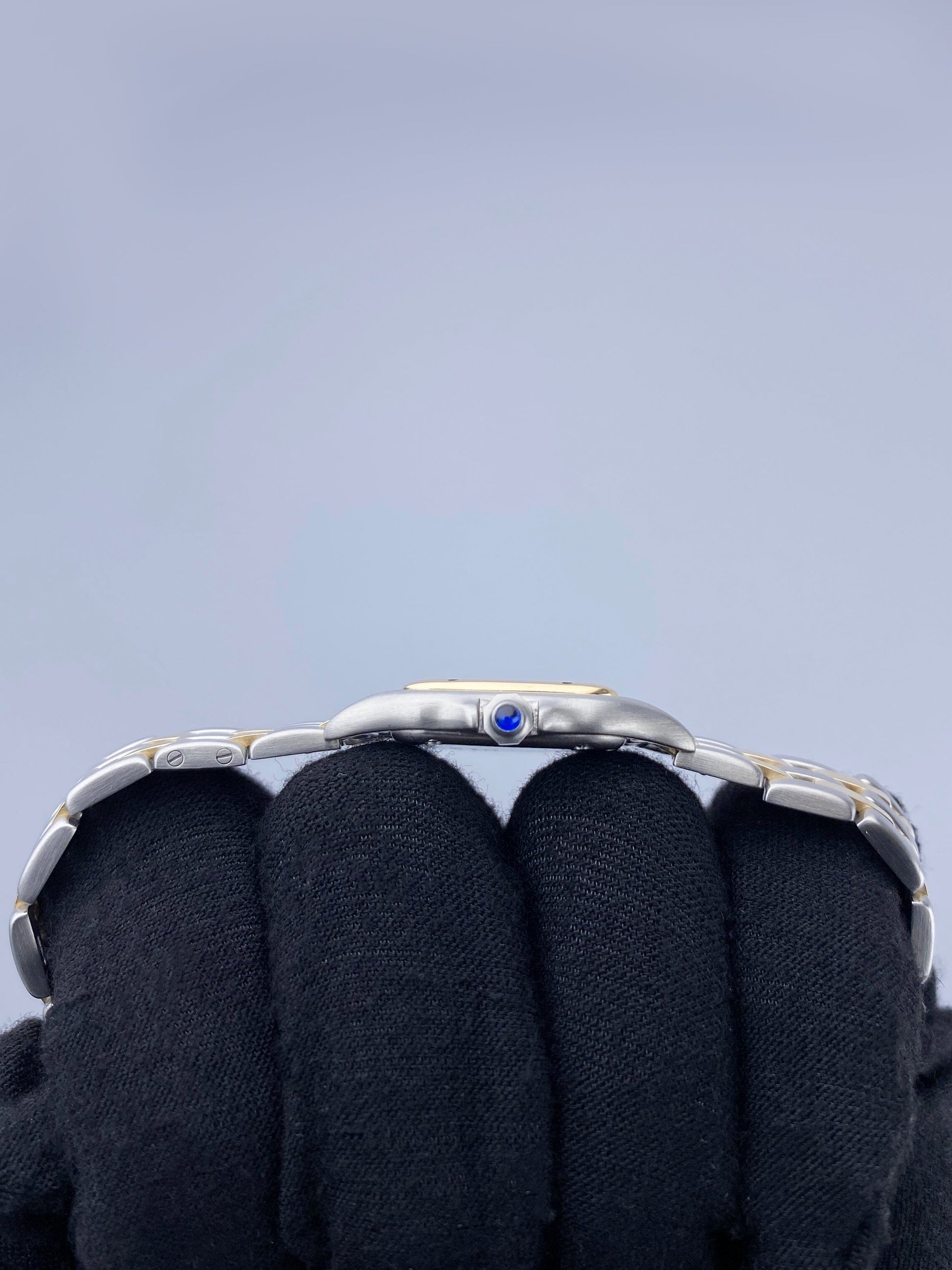 Cartier Panthere 18K Yellow Gold & Steel Two Rows Ladies Watch - Virtual