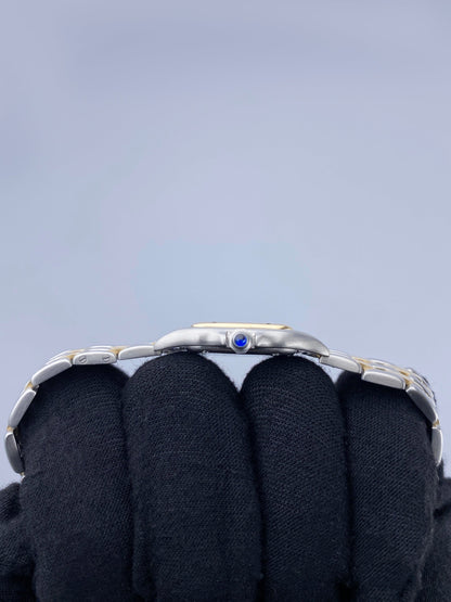 Cartier Panthere 18K Yellow Gold & Steel Two Rows Ladies Watch - Virtual