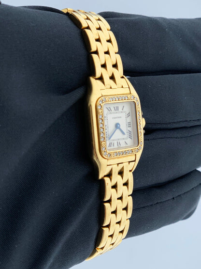 Cartier Panthere 8057915 18K Yellow Gold Diamonds Ladies Watch - Virtual