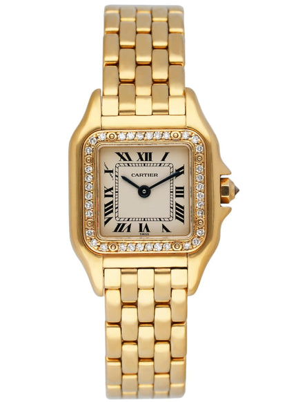 Cartier Panthere 8057915 18K Yellow Gold Diamonds Ladies Watch - Virtual