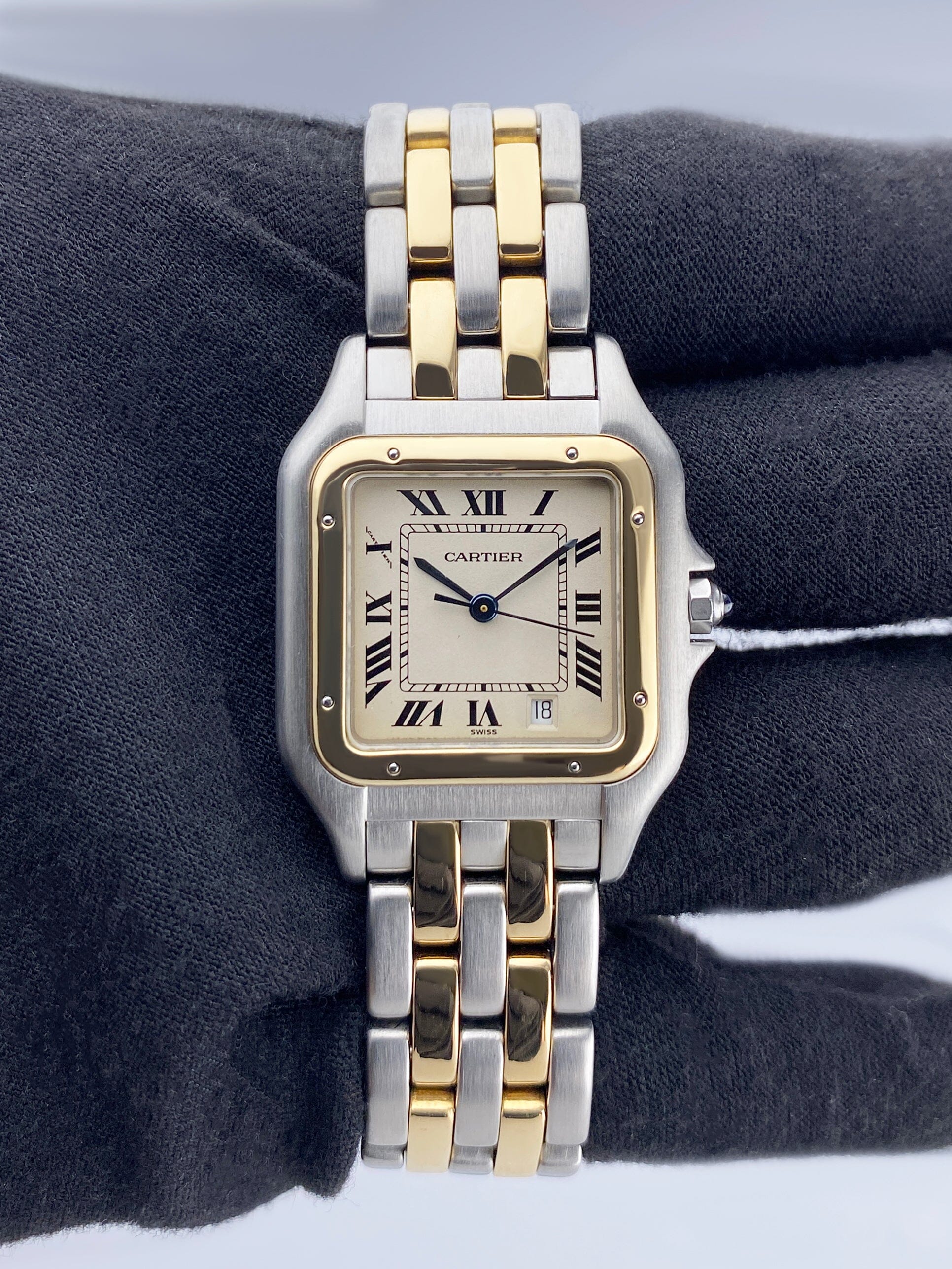 Cartier PANTHERE LM 83084242 2コマ Cartier】カルティエ『パンテール ヴァンドーム LM 2ロウ