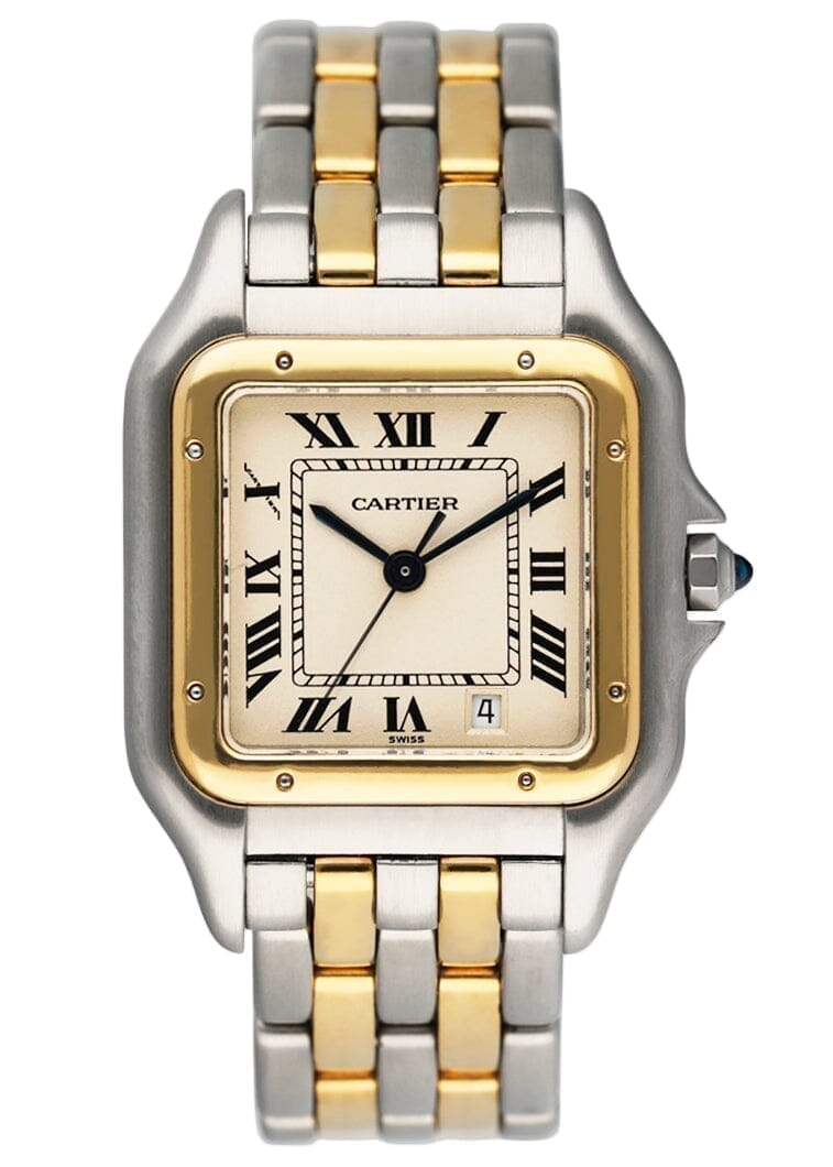 Cartier Panthere 83083242 Two Row Midsize Ladies Watch - Wristwatch