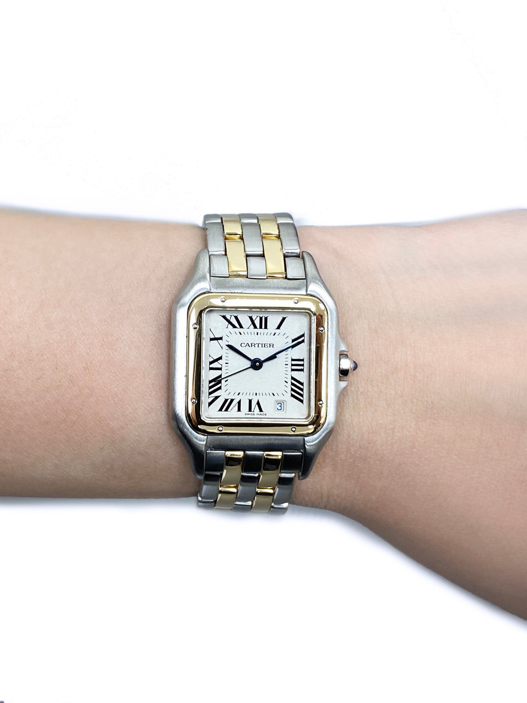 Cartier Panthere 83083242 Two Rows Midsize Ladies Watch - Watches