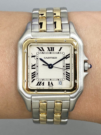 Cartier Panthere 83083242 Two Rows Midsize Ladies Watch - Virtual
