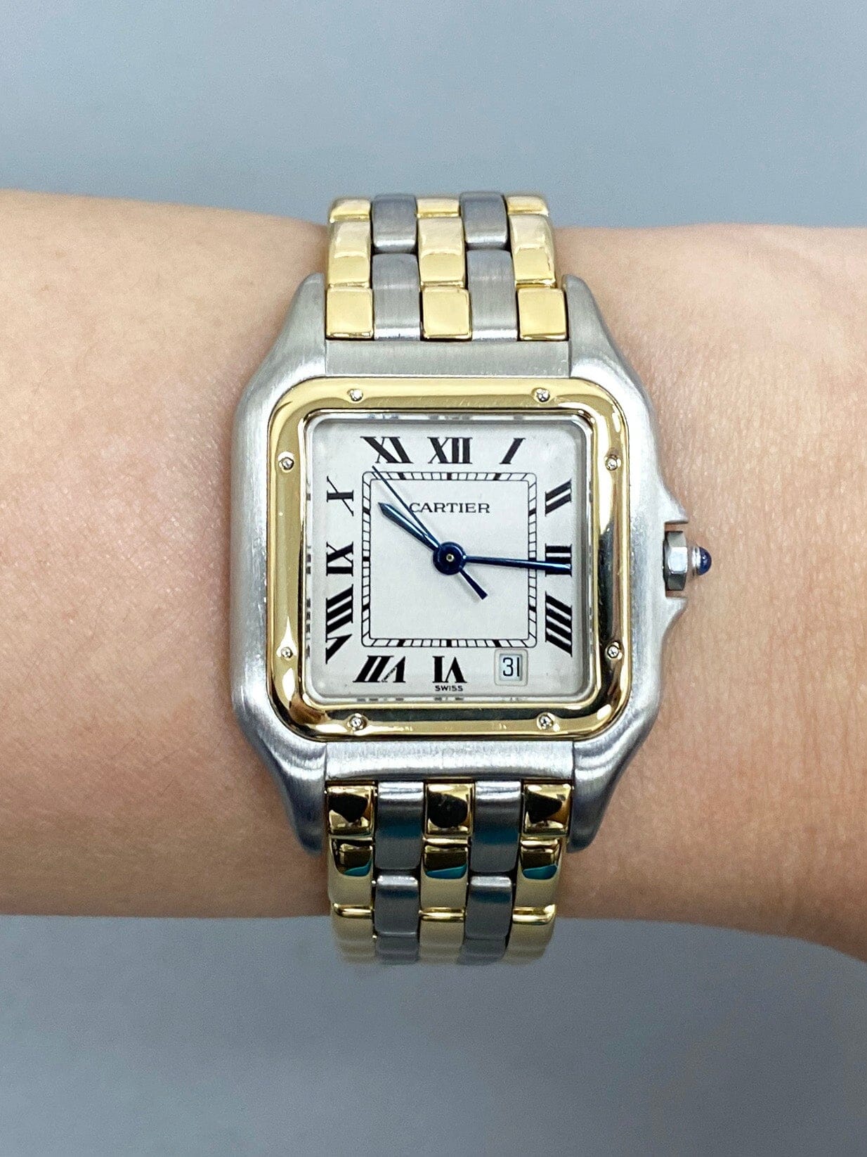 Cartier Panthere 83083244 Three Rows Midsize Ladies Watch | – Phigora
