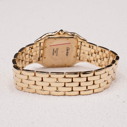 Cartier Panthere 83782747 Large 18K Yellow Gold Mens Watch - Virtual