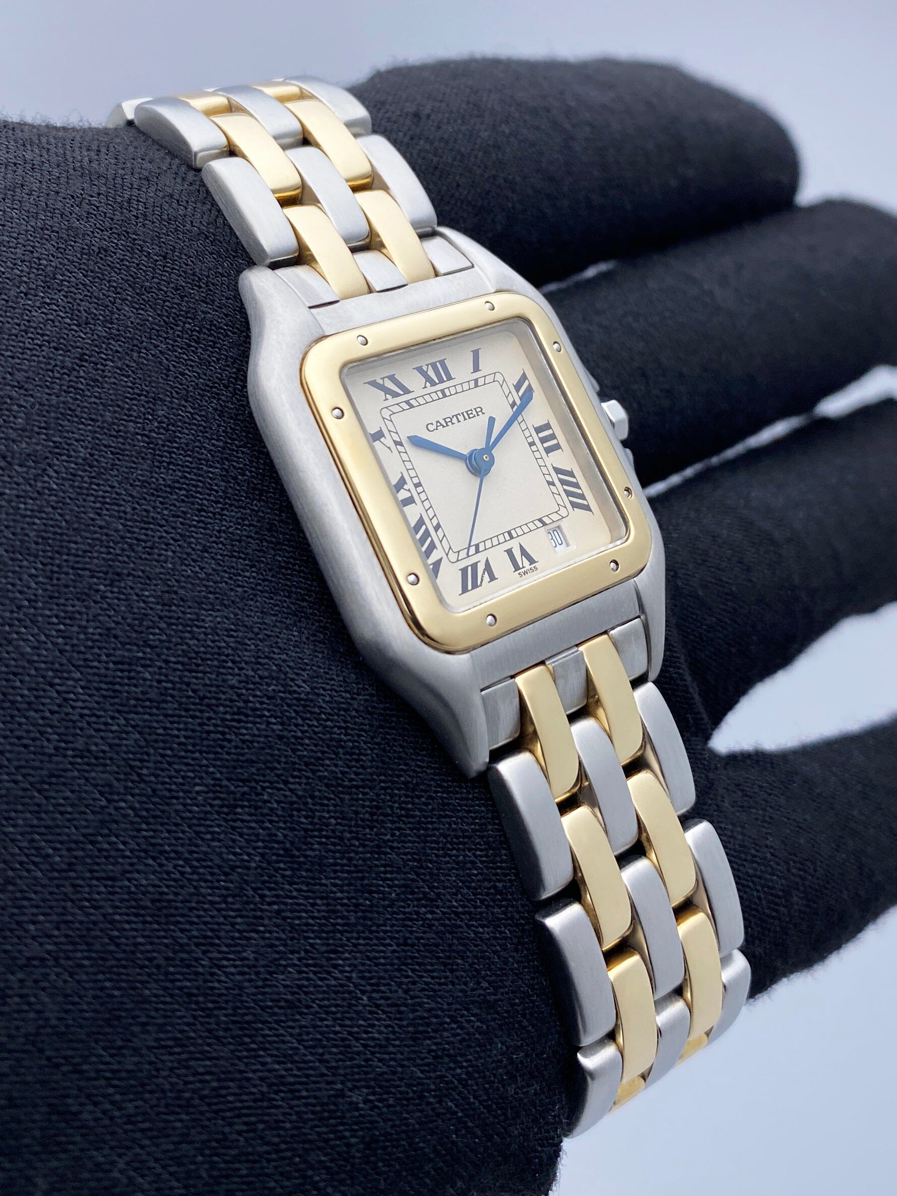 Cartier Panthere 839490 Two Rows Midsize Ladies Watch - Wristwatch