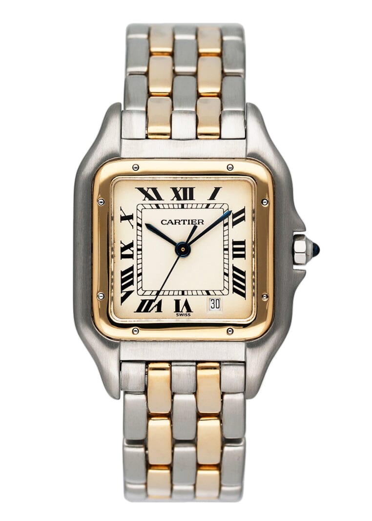 Cartier Panthere 839490 Two Rows Midsize Ladies Watch - Wristwatch