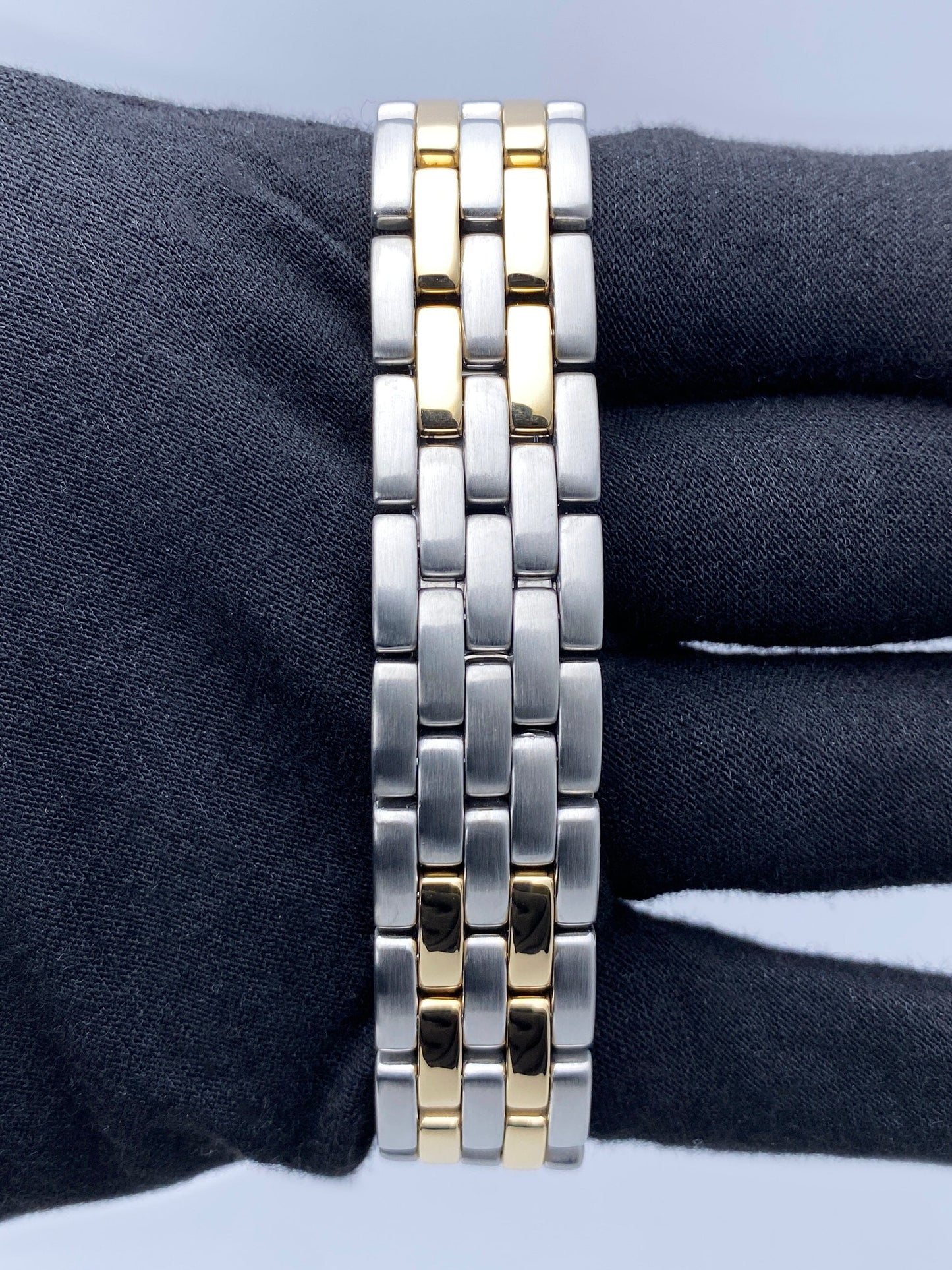 Cartier Panthere 839490 Two Rows Midsize Ladies Watch - Wristwatch