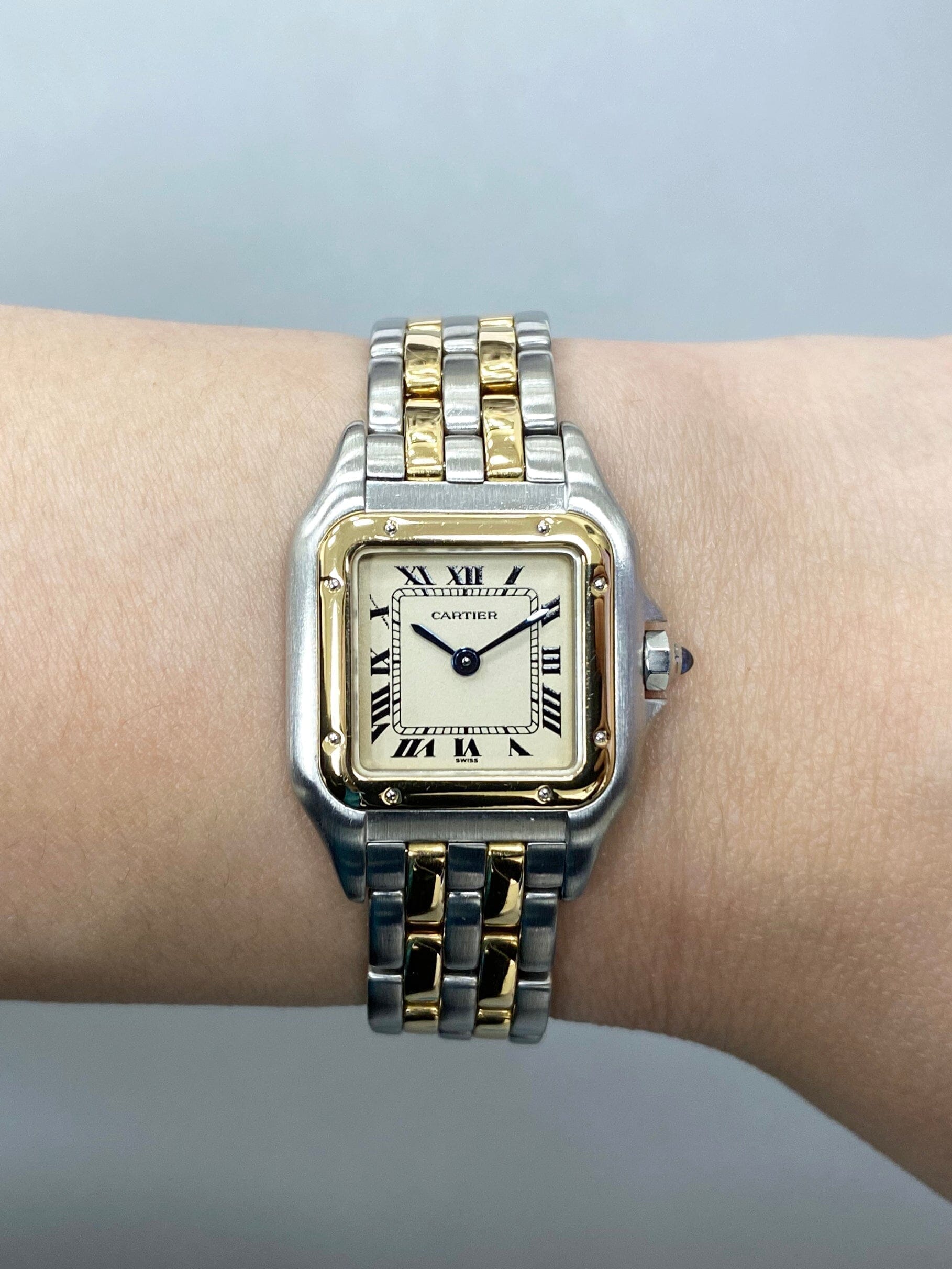 Cartier Panthere 84083242 Two Row Ladies Watch - Wristwatch