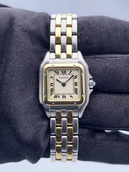 Cartier Panthere 84083242 Two Row Ladies Watch - Wristwatch