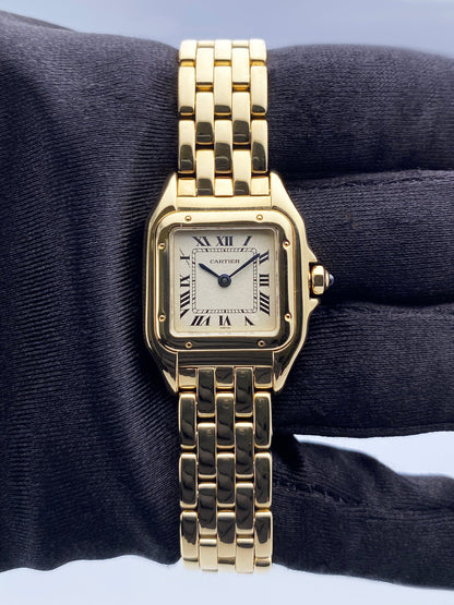 Cartier Panthere 8669 18K Yellow Gold Ladies Watch - Watches