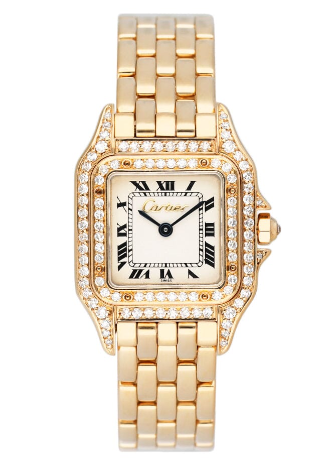 Cartier Panthere 8669 Diamond Bezel Ladies Watch - Watches