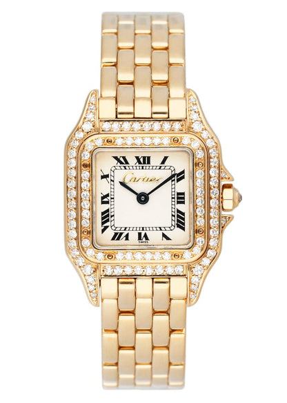 Cartier Panthere 8669 Diamond Bezel Ladies Watch - Watches