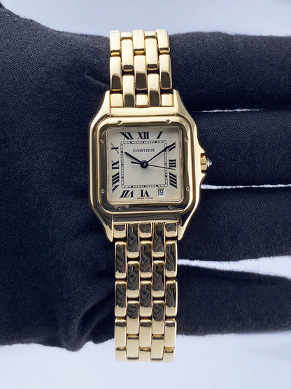 Cartier Panthere 8839 Midsize 18K Yellow Gold Ladies Watch - Watches