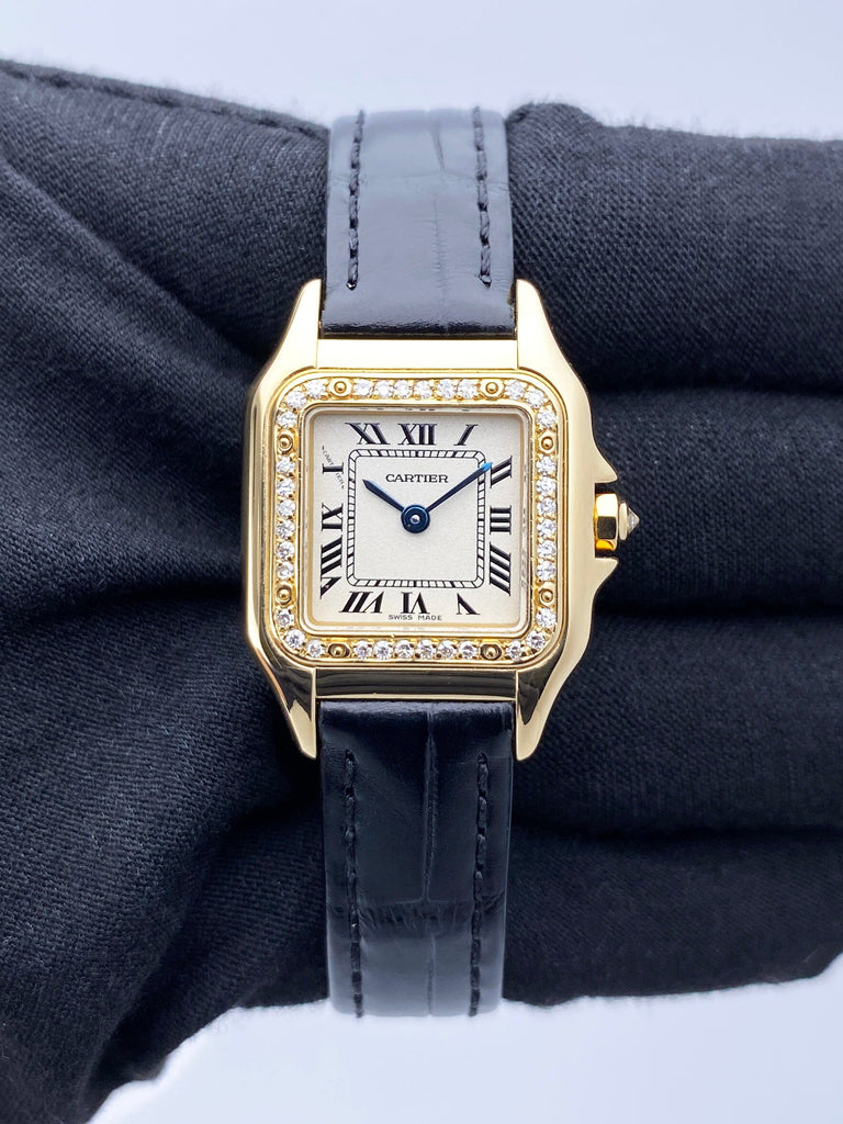Cartier Panthere Classique WF3070B9 Diamond Ladies Watch